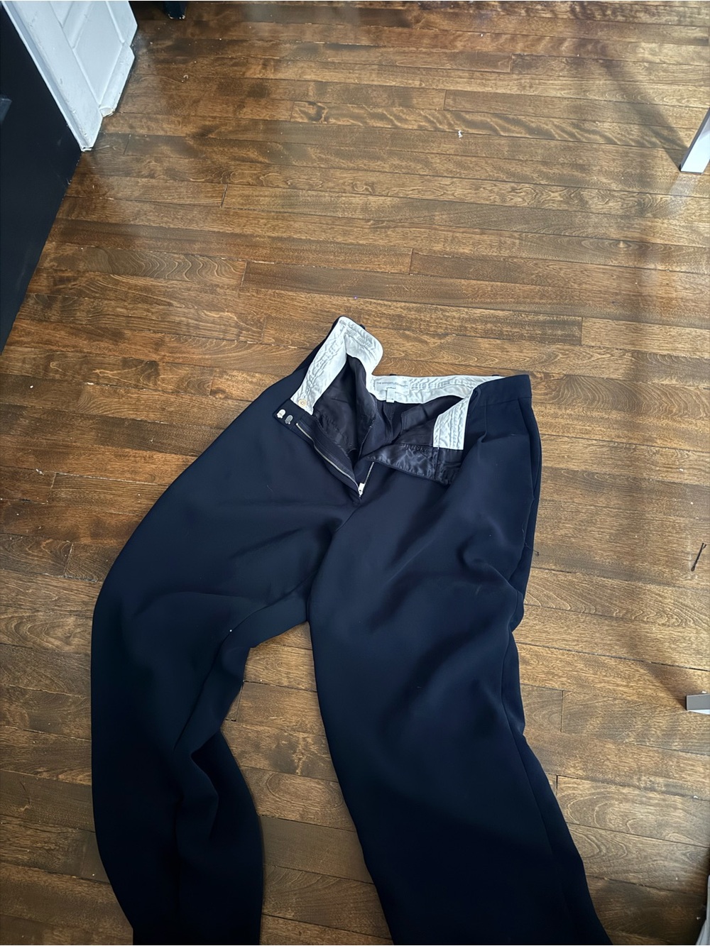 Black Effortless Pants from Aritzia